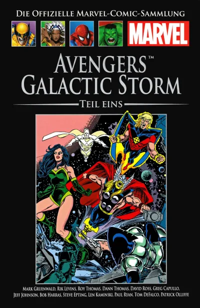 Cover of Avengers - Galactic Storm 1