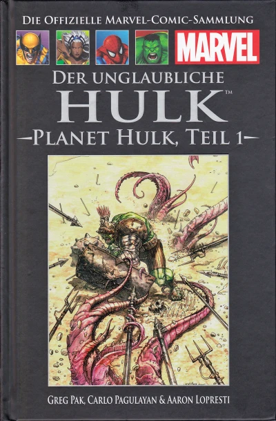 Cover of Der unglaubliche Hulk: Planet Hulk (Teil 1)