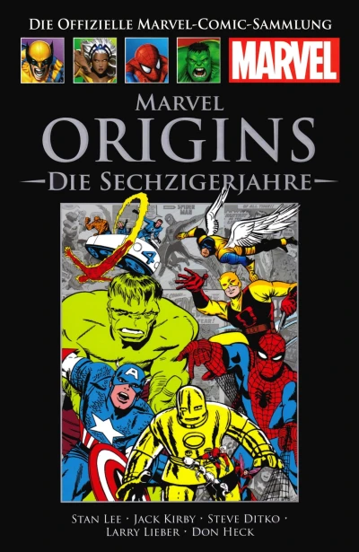 Cover of Marvel Origins: Die Sechzigerjahre