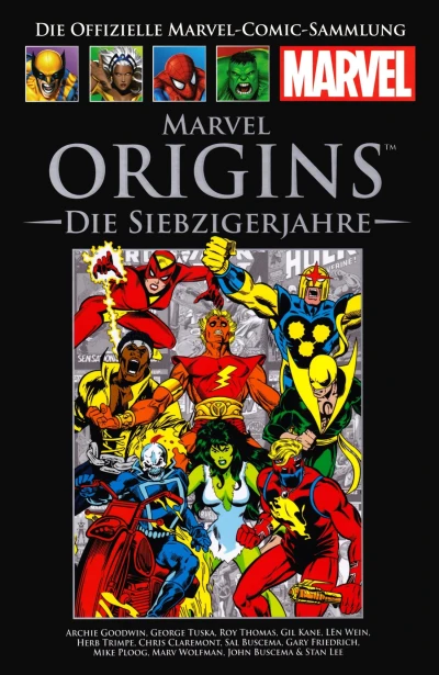 Cover of Marvel Origins: Die Siebzigerjahre