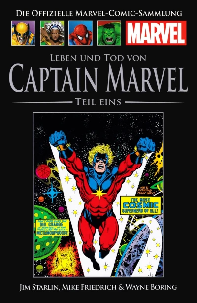 Cover of Leben und Tod von Captain Marvel (Part 1)