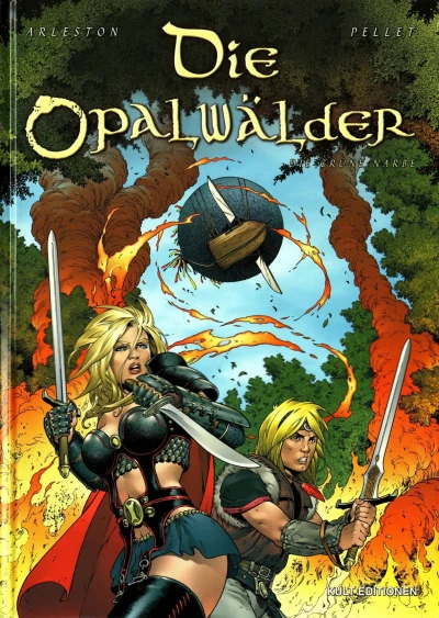 Cover of Die grüne Narbe