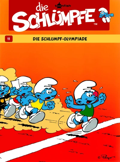 Cover of Die Schlumpf-Olympiade
