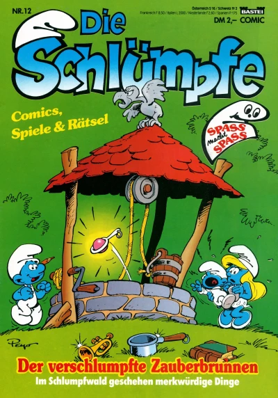 Cover of Der verschlumpfte Zauberbrunnen