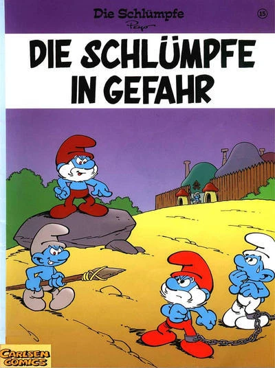 Cover of Die Schlümpfe in Gefahr
