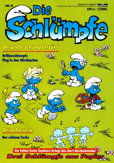 Cover of Die Papierschlümpfe