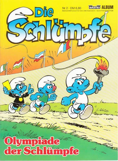 Cover of Olympiade der Schlümpfe