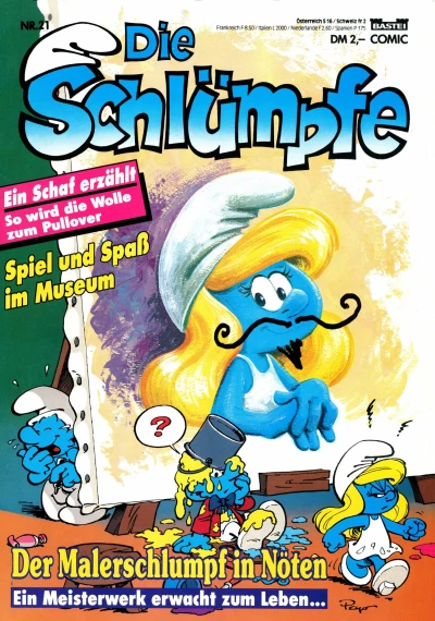 Cover of Das Meisterwerk des Malerschlumpfs