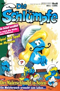 Das Meisterwerk des Malerschlumpfs