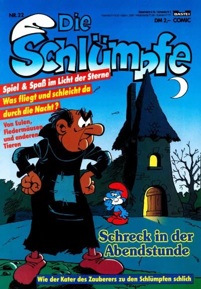 Cover of Azrael bei den Schlümpfen