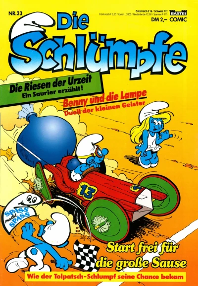 Cover of Der kleine Schlumpfzirkus