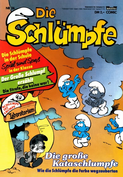 Cover of Die grauen Schlümpfe