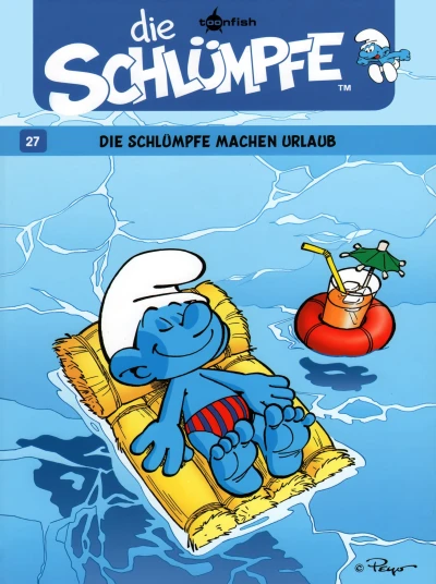 Cover of Die Schlümpfe machen Urlaub