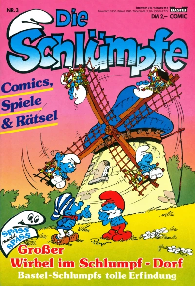 Cover of Großer Wirbel im Schlumpf-Dorf