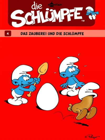 Cover of Das Zauberei und die Schlümpfe