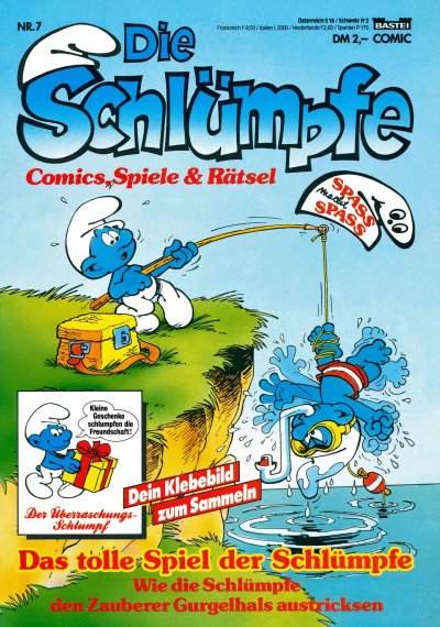 Cover of Das tolle Spiel der Schlümpfe