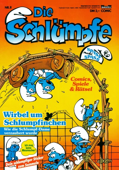 Cover of Ein Küsschen für Schlumpfinchen