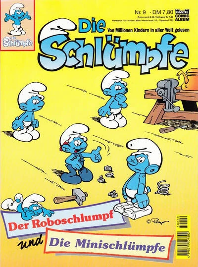 Cover of Der Roboschlumpf und Die Minischlümpfe