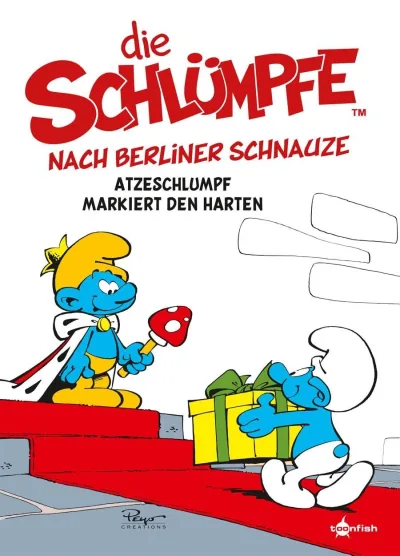 Cover of Die Schlümpfe nach Berliner Schnauze 1: Atzeschlumpf Markiert den Harten