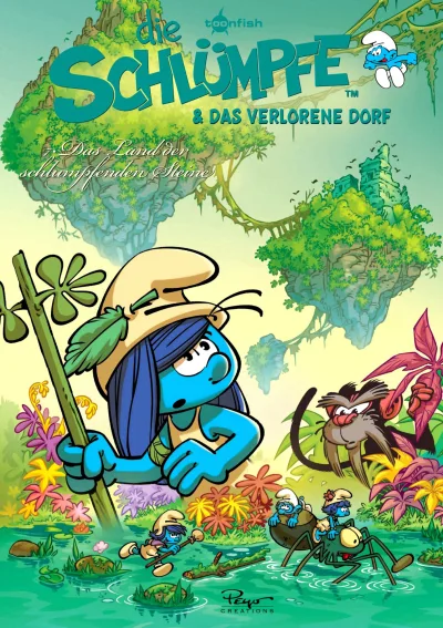 Cover of Das Land der schlumpfenden Steine