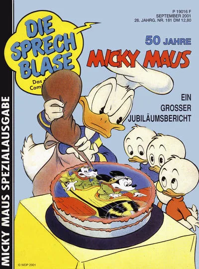 Cover of 50 Jahre Micky Maus
