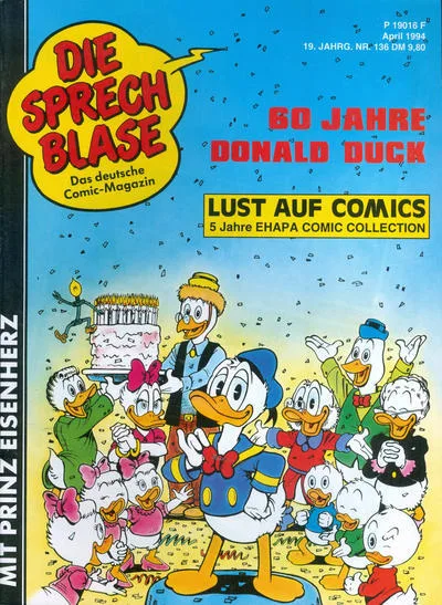 Cover of 60 Jahre Donald Duck