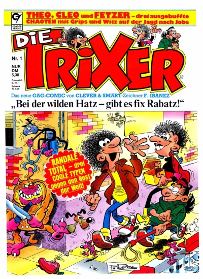 Cover of Bei der wilden Hatz - gibt es fix Rabatz!