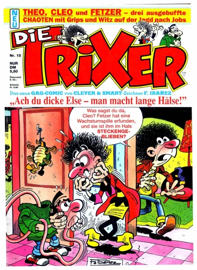 Cover of Ach du dicke Else - man macht lange Hälse!