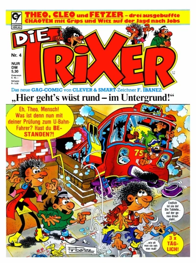 Cover of Hier geht's wüst rund - im Untergrund!