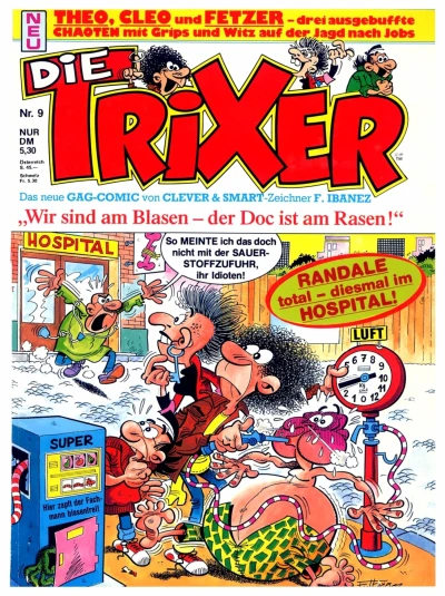 Cover of Wir snd am Blasen - der Doc ist am Rasen!