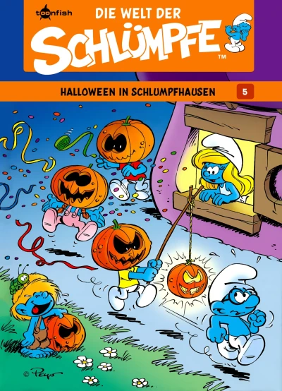 Cover of Halloween in Schlumpfhausen
