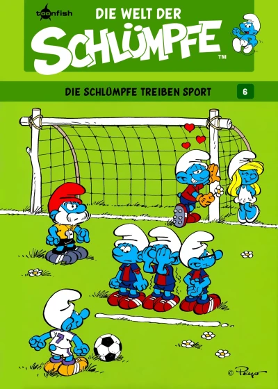 Cover of Die Schlümpfe Treiben Sport