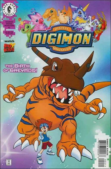 Cover of The birth of Greymon