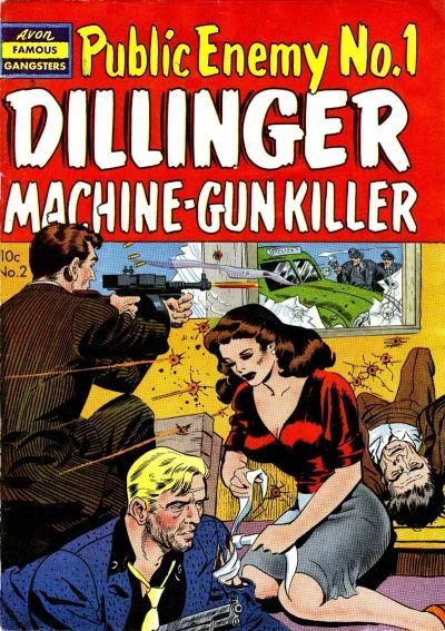 Cover of Dillinger Machine-Gun Killer