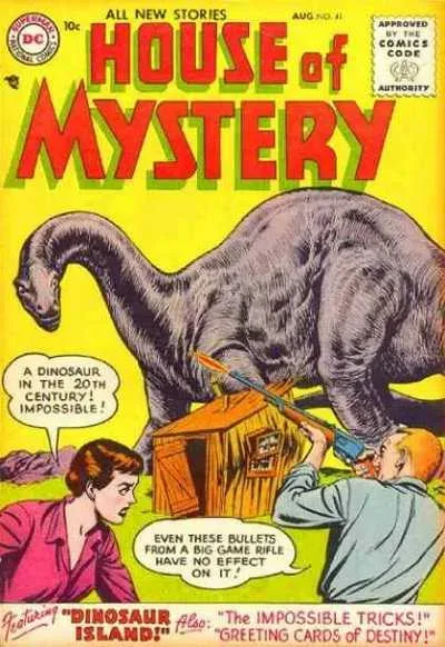 Cover of Dinosaur Island!