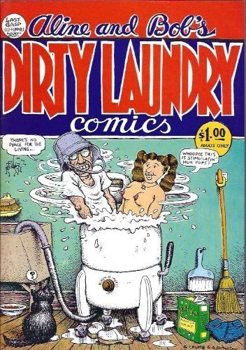 Cover of Aline and Bob’s Dirty Laundry Comics