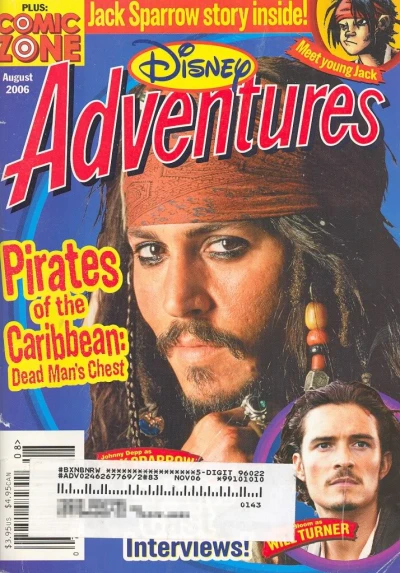 Cover of Pirates of the Caribbean: dead man's chest