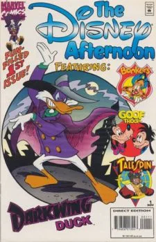 Cover of Darkwing Duck:Kitchen Clean-Up; Bonkers:Washday Blues; Goof Troop:The Paint Job; Tale Spin:Welcome To Gumbeaux