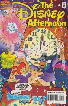 Cover of Ducktales:Fins Ain't What They Seem; Darkwing Duck:Megavolt Pulls A Switch; Tale Spin:Painting The Skies; Goof Troop:Bad Connection; Darkwing Duck:Short Ride