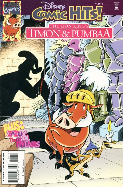 Cover of Timon & Pumbaa:The Green Ghost; The Hyenas:Greedy Is As Greedy Does!; Zazu:Slime Okay, You're Okay