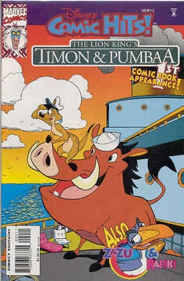 Cover of Timon & Pumbaa:Bruisin' For A Cruisin'; Zazu & Rafiki:This Chore's A Bore!; Zazu:Love Struck