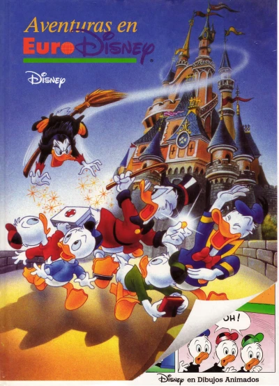 Cover of Aventuras en EuroDisney
