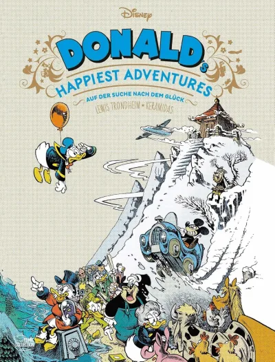 Cover of Donald‘s Happiest Adventures: Auf der Suche nach dem Glück