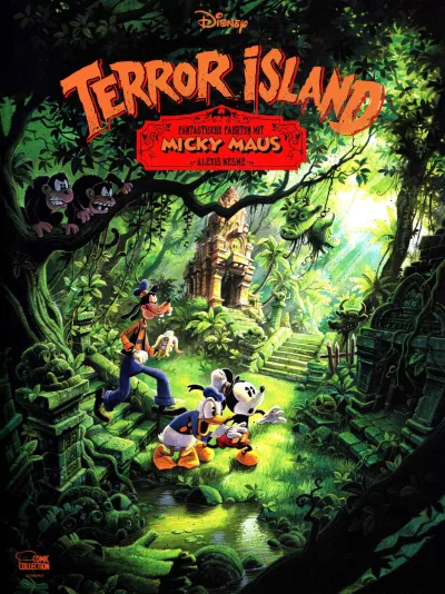 Cover of Terror Island - Fantastische Fahrten mit Micky Maus