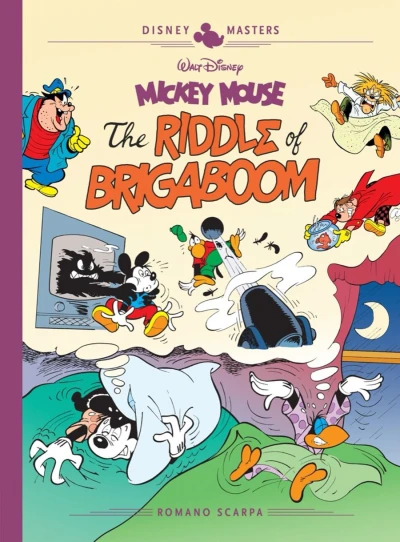 Cover of Walt Disney's Mickey Mouse: The Riddle of Brigaboom