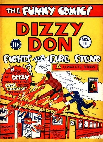Cover of Dizzy Don Fights the Fire Fiend
