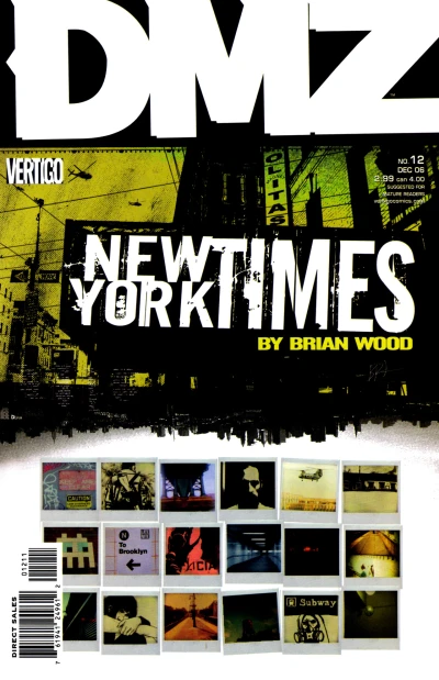 Cover of New York Times