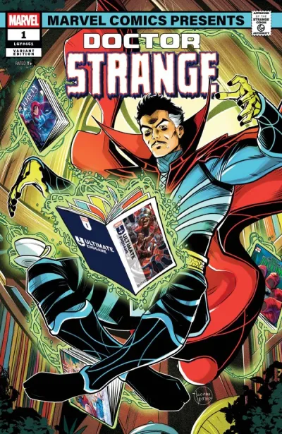 Cover of Luciano Vecchio Marvel Comics Presents Variant