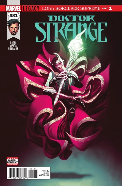 Cover of Loki: Sorcerer Supreme Part One; [Untitled]