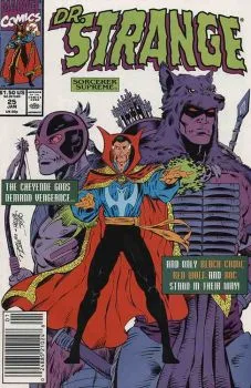 Cover of The Cheyenne Gods demand vengeance...and only Black Crow, Red Wolf, and Doc stand in their way!